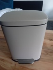 Kosmetikeimer Tretmülleimer mit Deckel, Abfalleimer für Bad