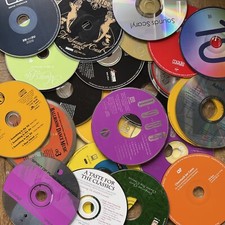 100 Cds Lose ohne Hülle (Musik, diverse Genres) Deko Bastel Kunst Hören