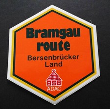 Souvenir-Aufkleber Bramgau