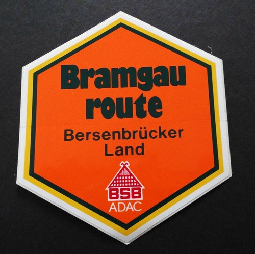 Souvenir aufkleber bramgau - souvenir-aufkleber,