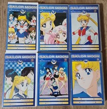 6 Sailor Moon VHS Kassetten Sehr guter Zustand Videokassetten Deutsch
