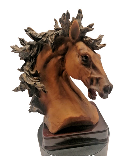 Pferdekopf skulptur statue - skulptur,
