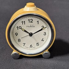 60er Jahre DDR Ruhla Wecker