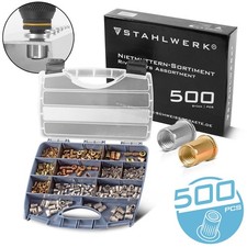 STAHLWERK Nietmuttern Set