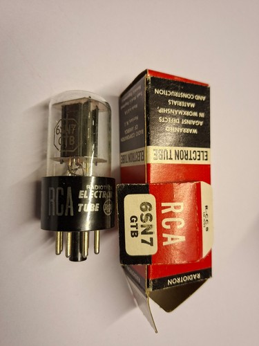 6sn7 gtb röhre - gtb, rca