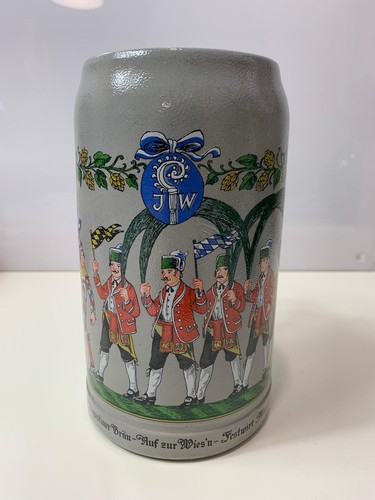 Krug augustiner bierkrug 1988 - bierkrug,