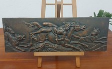 Antike kupferplatte reiter - antike,
