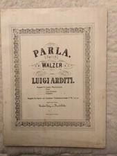 Konvolut antik: 5 Notenblätter Ardith; Boccherini ....