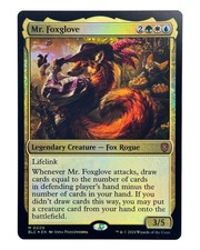MTG | Mr. Foxglove | Commander: Bloomburrow | Foil | NM | EN