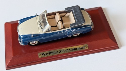 Wartburg 311 cabriolet blau - wartburg,