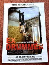 Ex Drummer Kinoplakat Poster A1, Koen Mortier