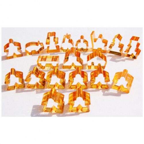 Carcassonne meeple - -,