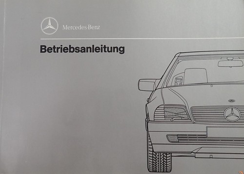 Mercedes bedienungsanleitung - ,