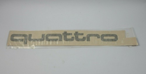 Original quattro schriftzug - original,