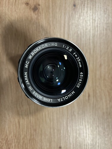 Minolta rokkor hg - mc, w.rokkor-hg