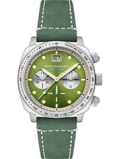 Spinnaker SP-5068-06 Herrenuhr Hull Chronograph Shire Green 42mm 10ATM