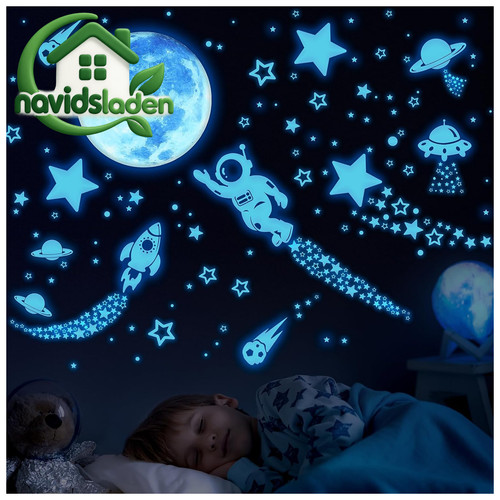 Leuchtende sterne mond - sterne,