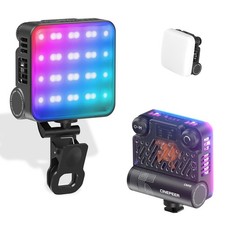 Selfie Licht Handy Licht Aufsatz Videolicht 80 LED Kamera Licht + Soft-Diffusor