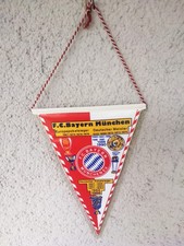 Alter Wimpel FC Bayern München / Höhe 26 cm Breite 18 cm