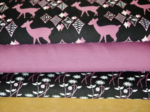 Stoffpaket jersey rehe - rehe, und