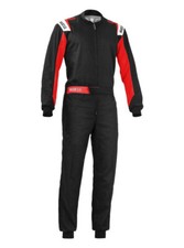Sparco Kartoverall Rookie Schwarz/Rot Größe XS-XXL