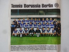 Mannschaftsfoto / 2.Bundesliga Saison 1998 / Tennis Borussia Berlin