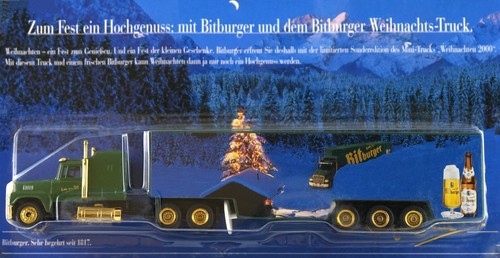 Bitburger weihnachts truck - bitburger, weihnachts-truck