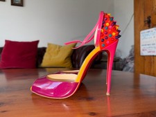 Louboutin Pina Spike 120 Multi / 39,5 / 12 cm / High Heels