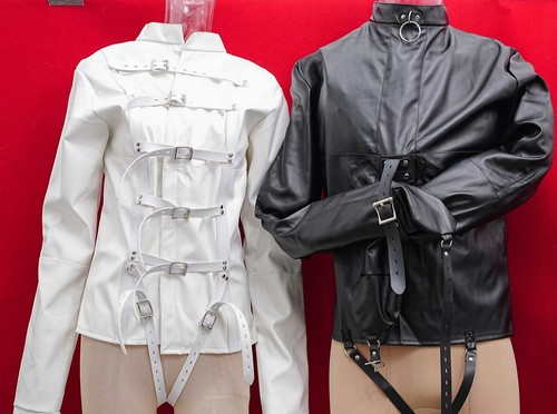 Leder kostüm armbinder - leder,