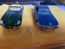 Jaguar E Type Mercedes 500SL