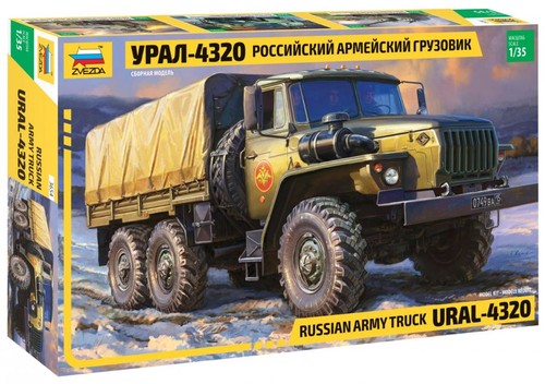 Zvezda ural 4320 truck - zvezda,