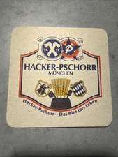 Bierdeckel Coaster Beermat Hacker Pschorr  #1071