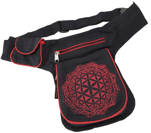 Stoff sidebag hüfttasche - +,