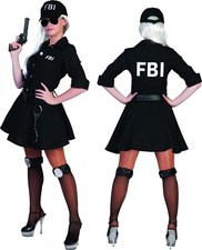 FBI Kostüm Damen Agentin mit
