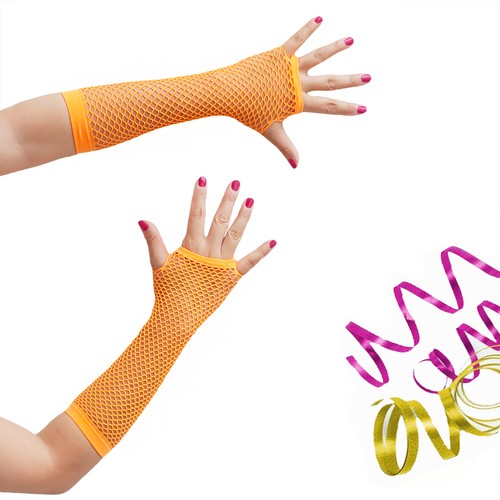 Netzhandschuhe damen neon - damen, in