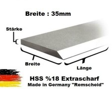 HSS %18 Hobelmesser 60mm -