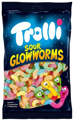 Trolli saure glühwürmchen - trolli,