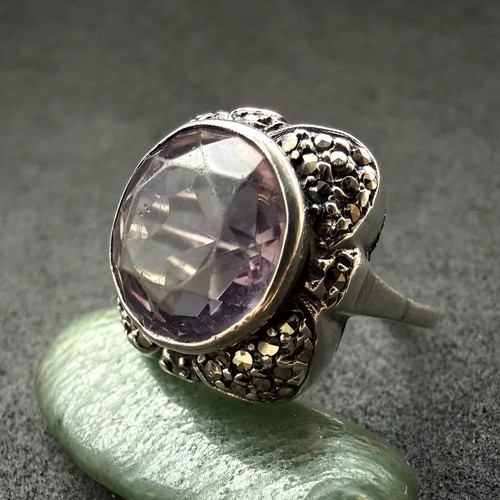 Art deco ring 935 - art,