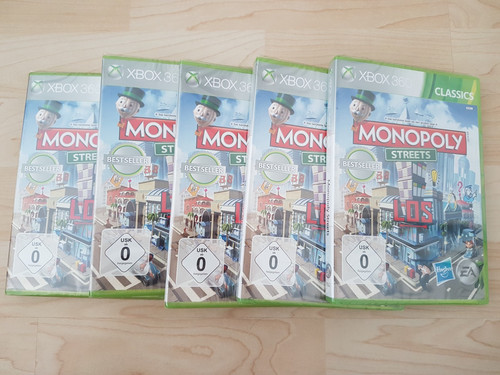 Monopoly streets xbox 360 - 5x,