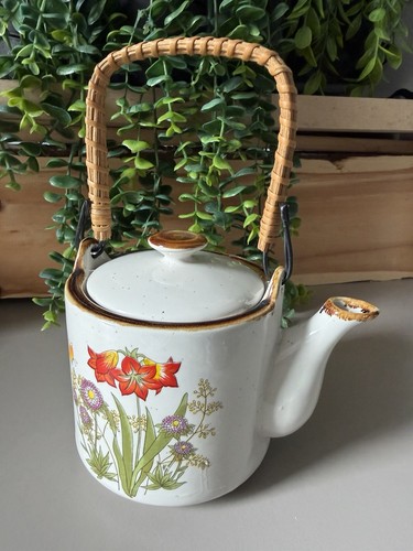 Vintage keramik teekanne - vintage,