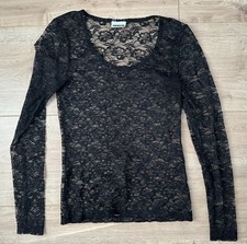 Noisy May Spitzen Langarm