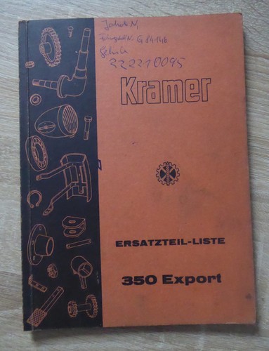 Kramer schlepper 350 export - kramer,