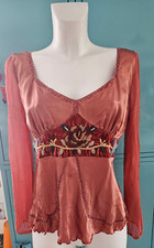 Hale Bob 100% Seiden Bluse  Gr. L