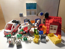 Lego Duplo Krankenhaus Hospital Rollstuhl Krankenwagen Arzt Trage - aussuchen
