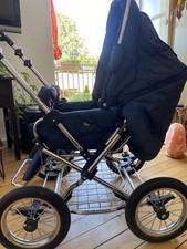 Hesba Kinderwagen Santana Chrom Dunkelblau 