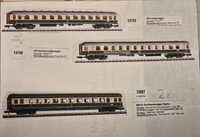 Minitrix 4er Wagen-Set mit KK