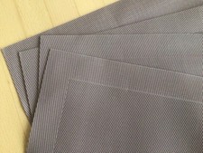 4x Tischset Platzdeckchen Platzmatte Platzset abwaschbar LILA Kunststoff PVC