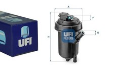 UFI Kraftstofffilter für OPEL