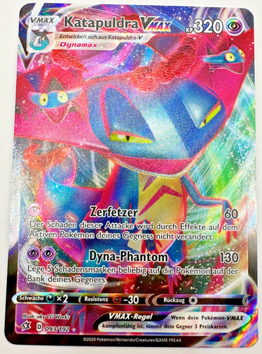 Pokemon karte tcg katapuldra - karte,