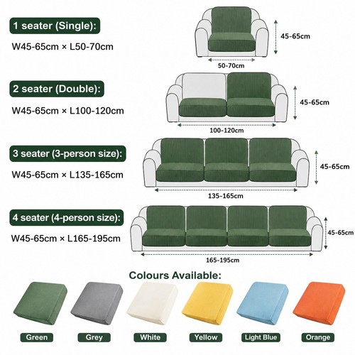 Sofa sitz kissenbezüge - sitz,
